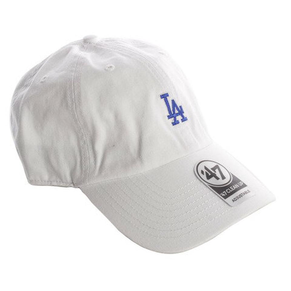 フォーティーセブン（47）（メンズ）帽子 メンズ Dodgers Base Runner CLEAN UP キャップ B-BSRNR12GWS-WH 日よけ