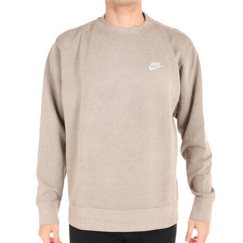 ナイキ(NIKE)(メンズ)プルオーバー 長袖 クラブ+ BB リバイバル ロングスリーブクルー DQ4662-040