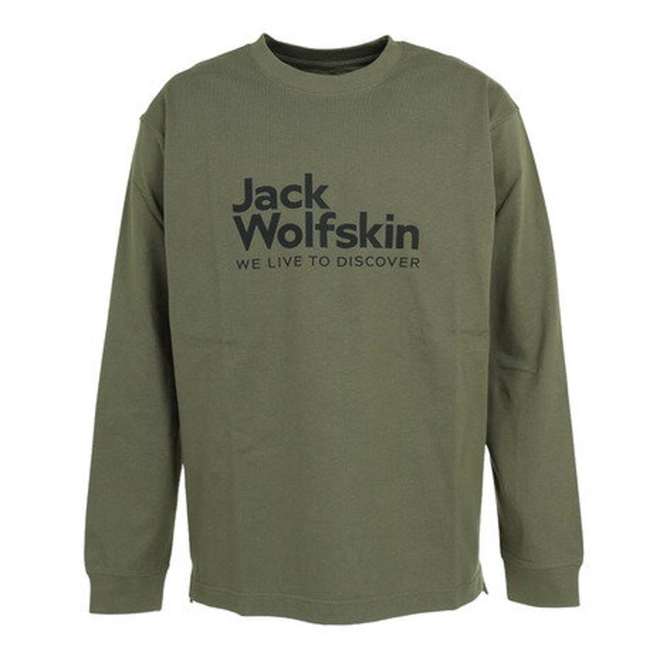 ジャックウルフスキン(JackWolfskin)(メンズ)WLTD LOGO 長袖Tシャツ 5030181-4550