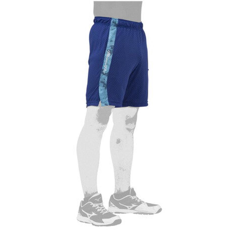 ミズノ（MIZUNO）（メンズ）野球ウェア ミズノプロ ドライエアロフローKUGEKIハーフパンツ 12JDAP8116