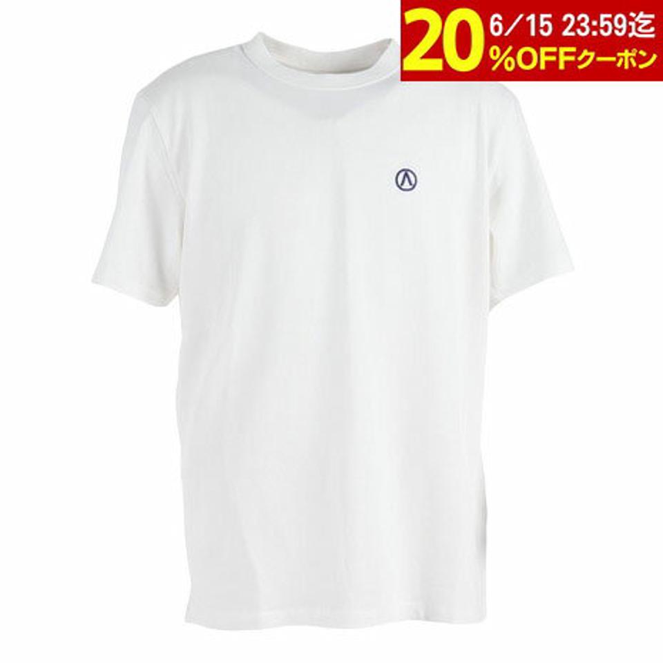 【20%OFFクーポン対象!8/10まで】エアボーン(ARBN)(メンズ)半袖Tシャツ メンズ AB2023SSM-APP004WHT