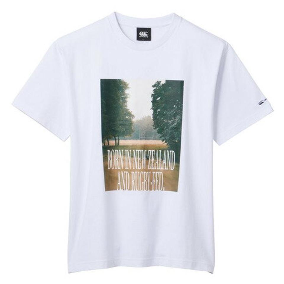 カンタベリー(canterbury)(メンズ)半袖Tシャツ メンズ RA33033 WT