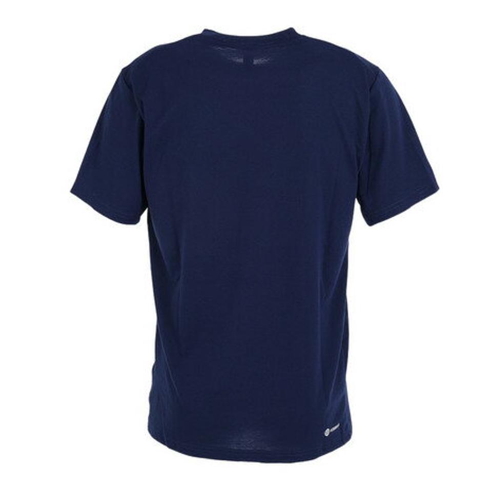 【20%OFFクーポン対象!8/10まで】アディダス(adidas)(メンズ)トレイン エッセンシャルズ シーズナル ロゴ トレーニング 半袖Tシャツ MLI18-IB8258