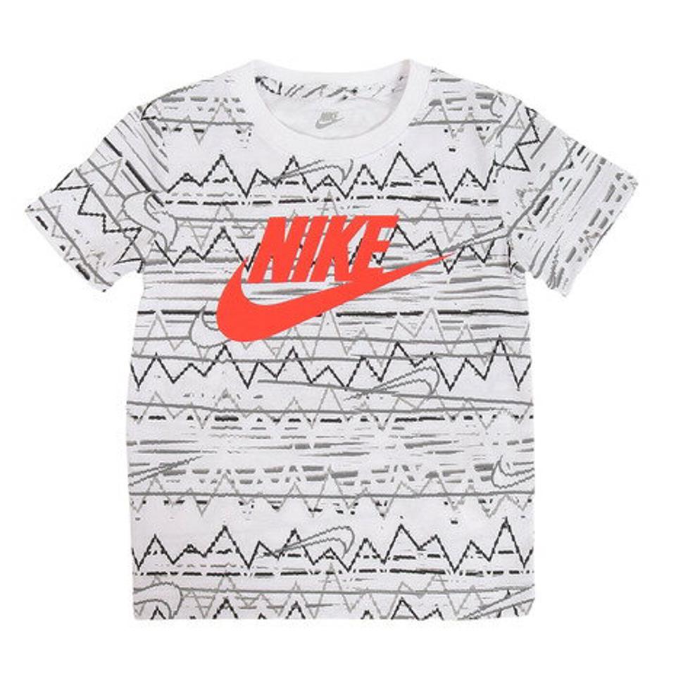 ナイキ(NIKE)(キッズ)半袖Tシャツ キッズ NEW WAVE AOP 86K513-023 ※要サイズ確認