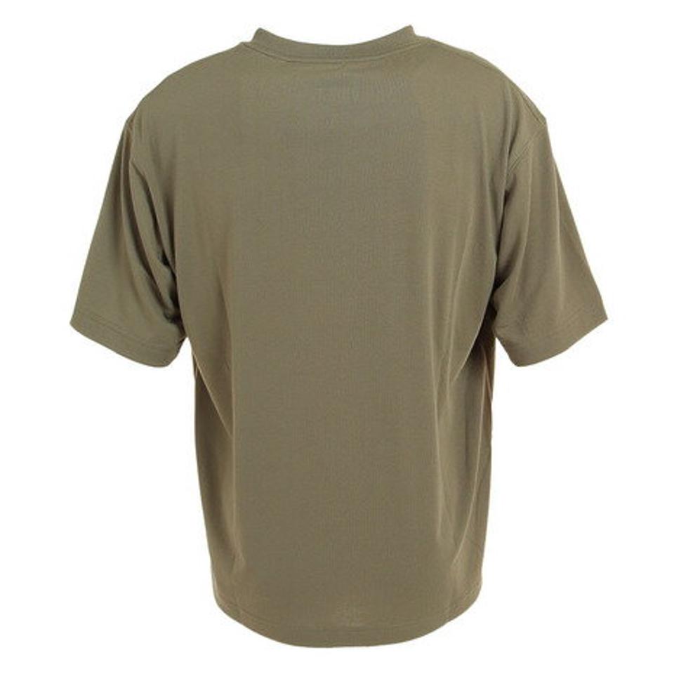 ジャックウルフスキン(JackWolfskin)(メンズ)半袖Tシャツ JP WHW LAID BACK Tシャツ 5031241-4550 オリーブ