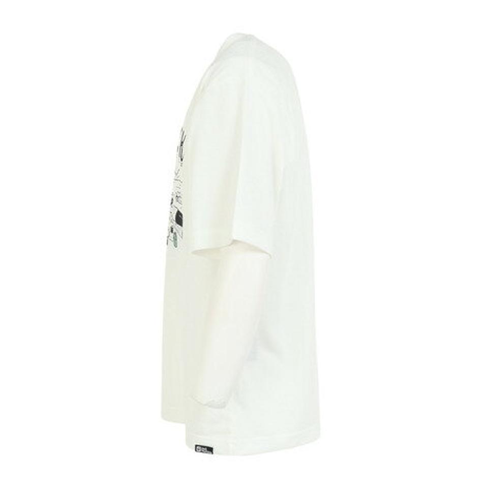 ジャックウルフスキン(JackWolfskin)(メンズ)JP WHW LAID BACK 半袖Tシャツ 5031241-5055