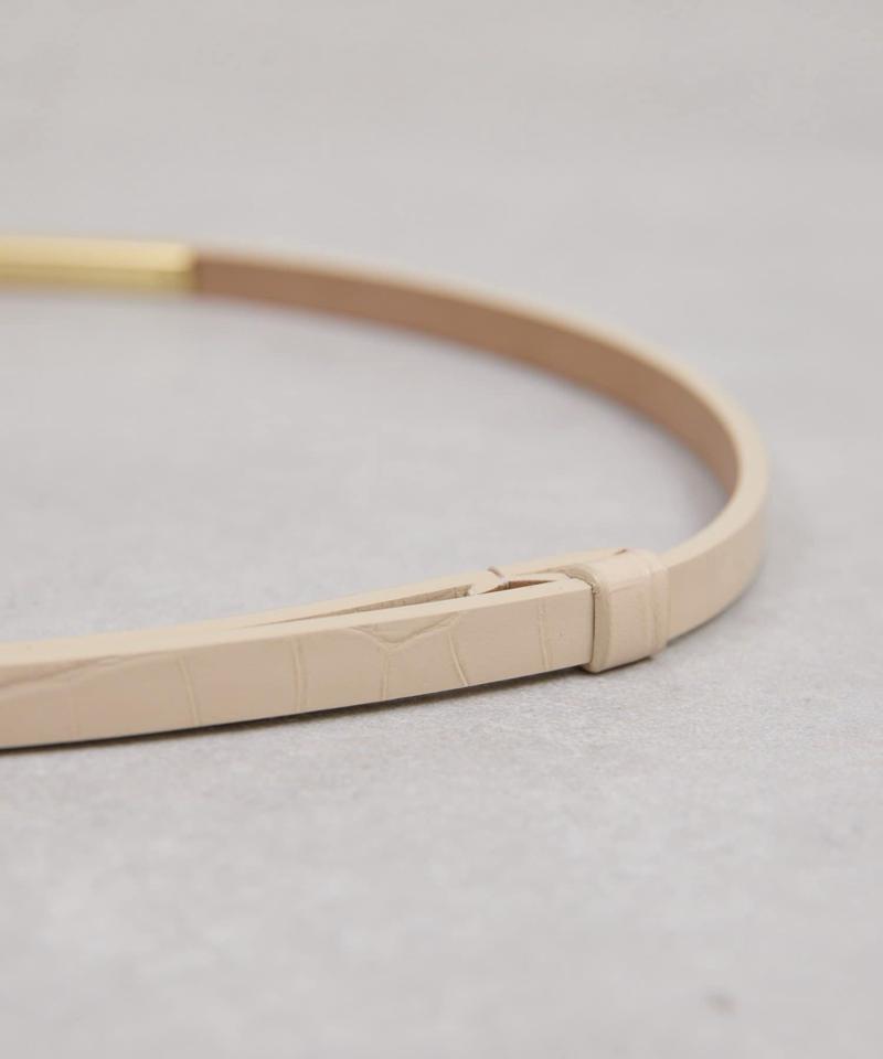 【WEB限定カラーあり】【累計販売5800本超！】スティックナローベルト