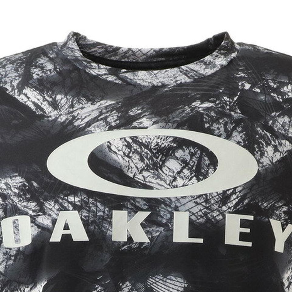 オークリー(OAKLEY)(メンズ)Tシャツ メンズ 半袖 FOA402423-00G カットソー 吸汗