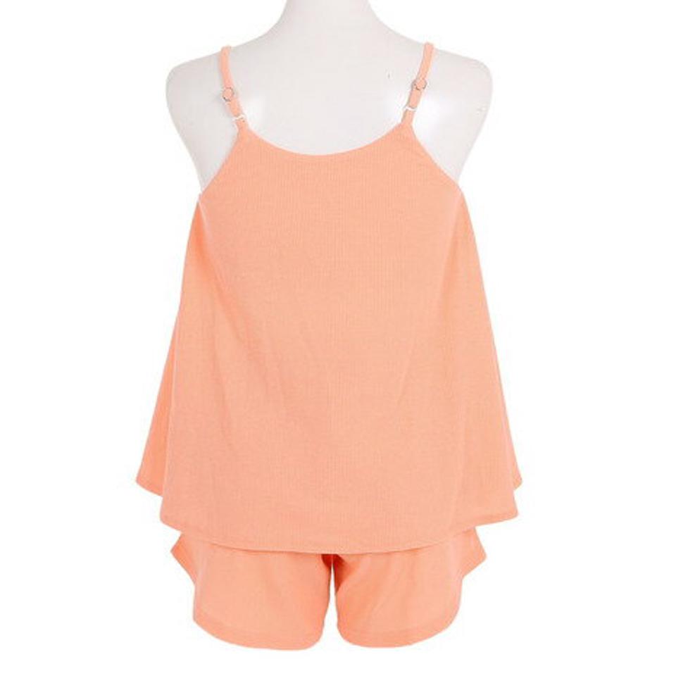 オーシャンパシフィック（Ocean Pacific）（レディース）水着 3点セット キャミ ショートパンツ UVカット 体型カバー 522808ORG