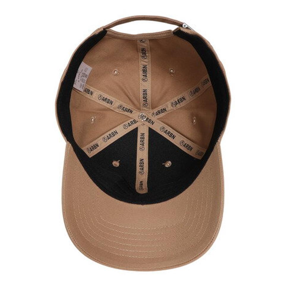 エアボーン（ARBN）（メンズ、レディース）ワッペン ロゴ キャップ AB2023SS-CAP001-BEG