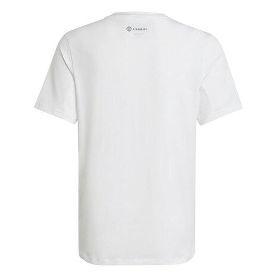 アディダス(adidas)(キッズ)半袖Tシャツ ジュニア トレイン アイコン AEROREADY ロゴ EBP00-IC5410