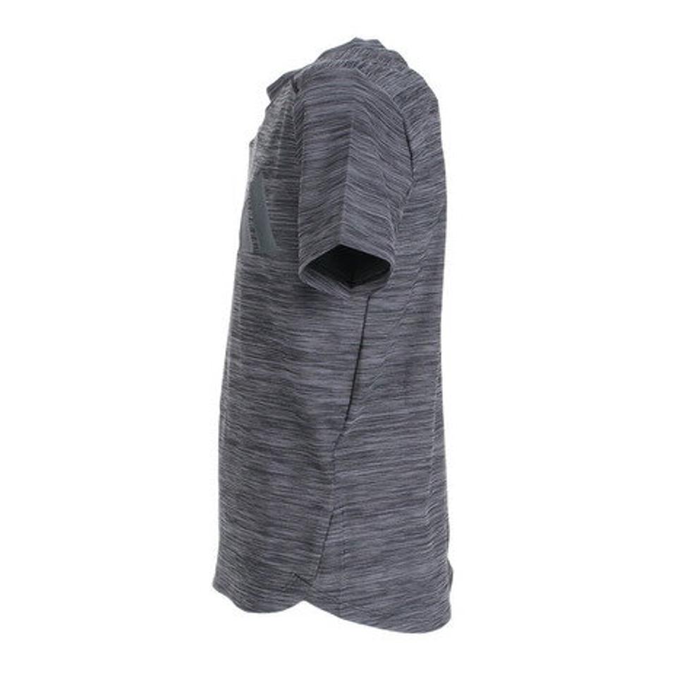 アディダス(adidas)(キッズ)半袖Tシャツ ジュニア AEROREADY ヘザー EBO99-IC5404