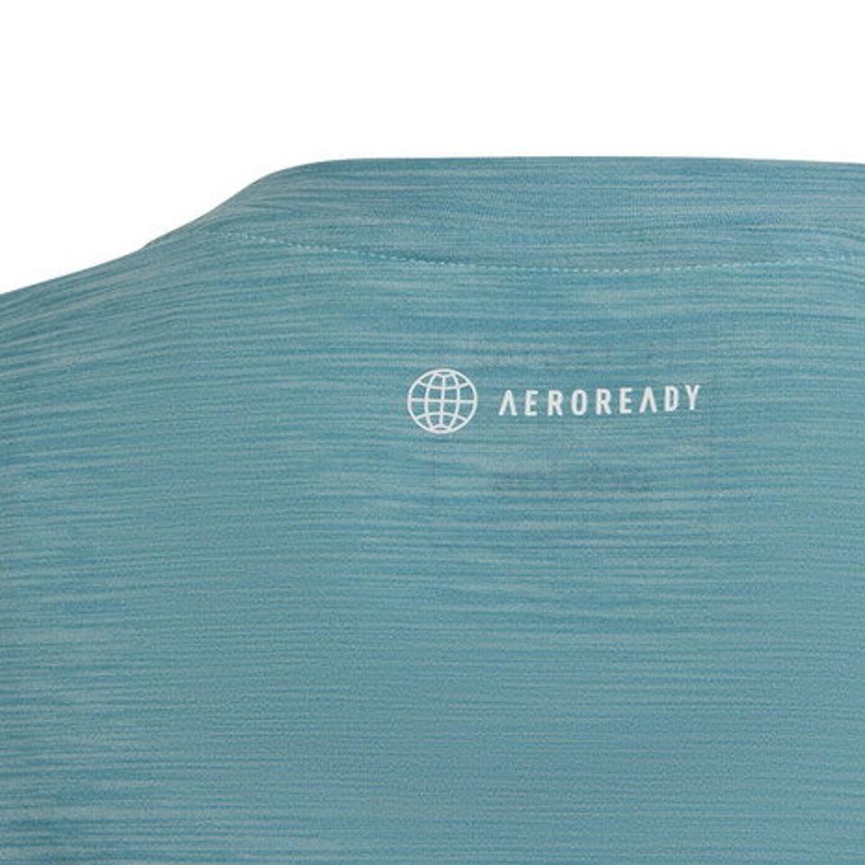 【ポイント10倍!9/11 1:59まで】アディダス(adidas)(キッズ)半袖Tシャツ ジュニア AEROREADY ヘザー EBO99-IC5403