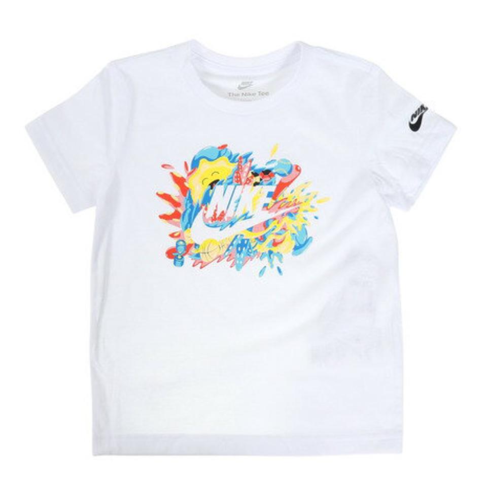 ナイキ(NIKE)(キッズ)半袖Tシャツ キッズ FUTURA SPORT SPLASH 76K522-001 ※要サイズ確認