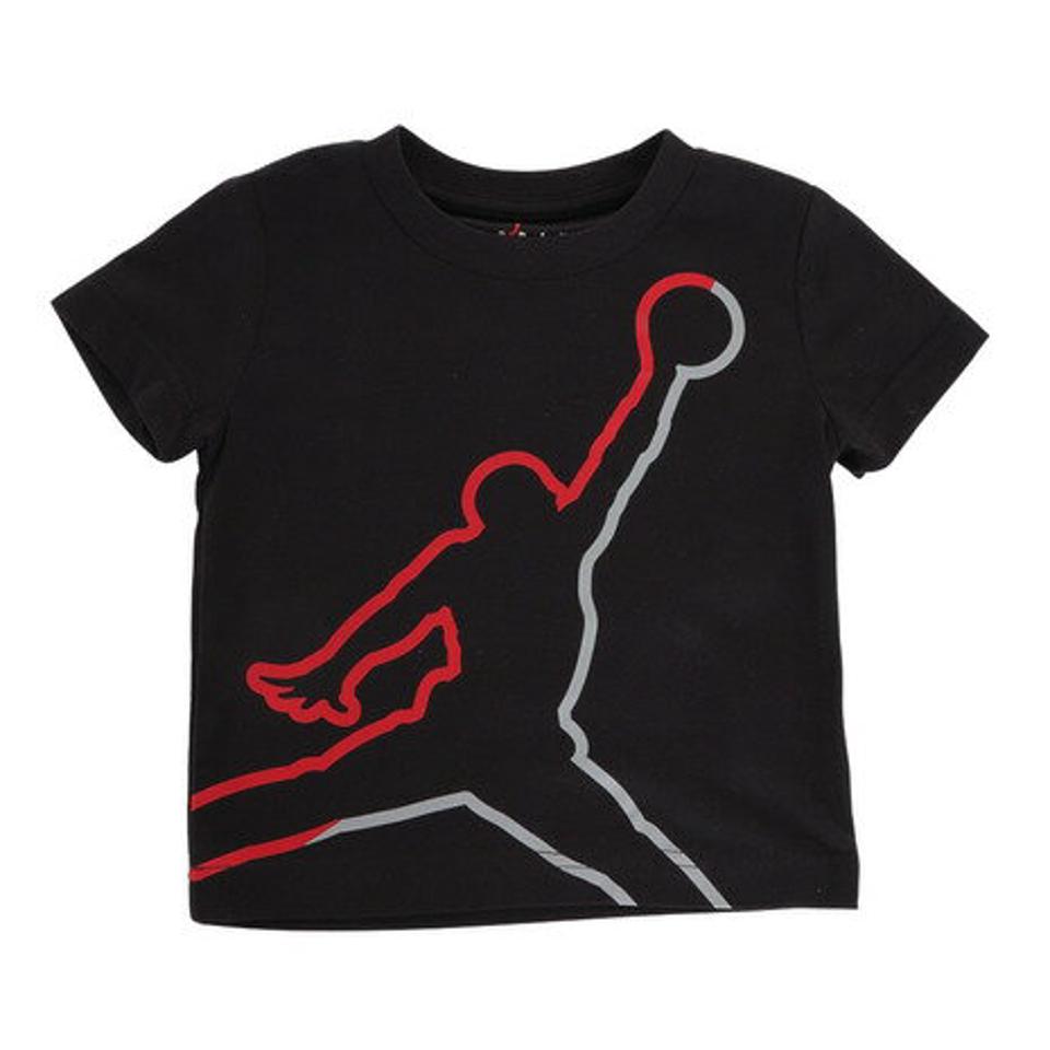 ジョーダン(JORDAN)(キッズ)半袖Tシャツ キッズ 上下セットトドラー ジャンプマンロゴ 75C445-023