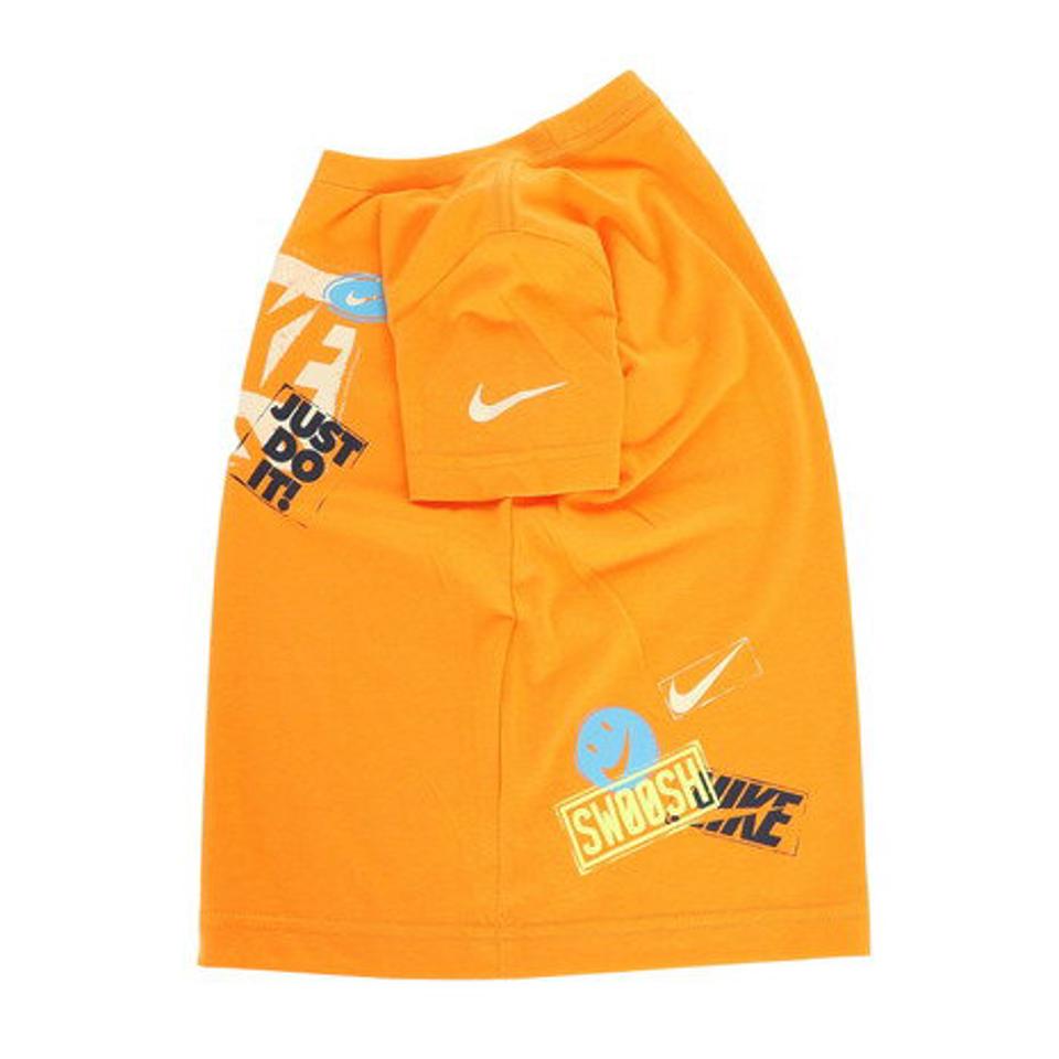 ナイキ(NIKE)(キッズ)半袖Tシャツ キッズ HAZARD STAMP ※要サイズ確認 76K969-N54