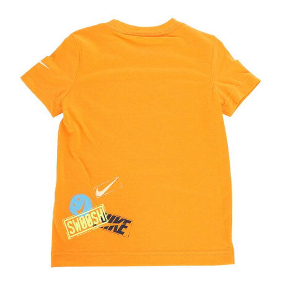 ナイキ(NIKE)(キッズ)半袖Tシャツ キッズ HAZARD STAMP ※要サイズ確認 76K969-N54