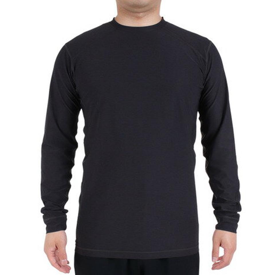 マーモット(Marmot)(メンズ)長袖Tシャツ ロンT グラフェンロングスリーブシャツ TSSMC206-012 ブラック