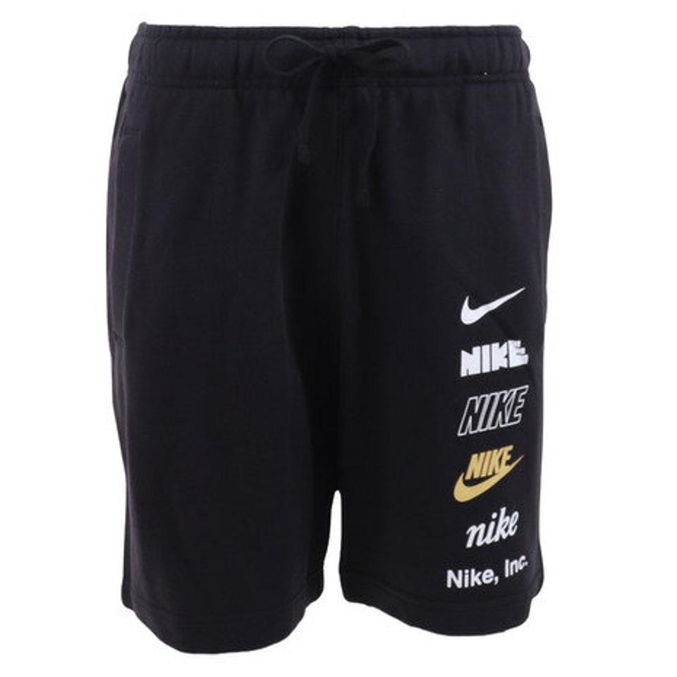 ナイキ（NIKE）（メンズ）ハーフパンツ メンズ 黒 クラブ フリース フレンチ テリー FB8831-010