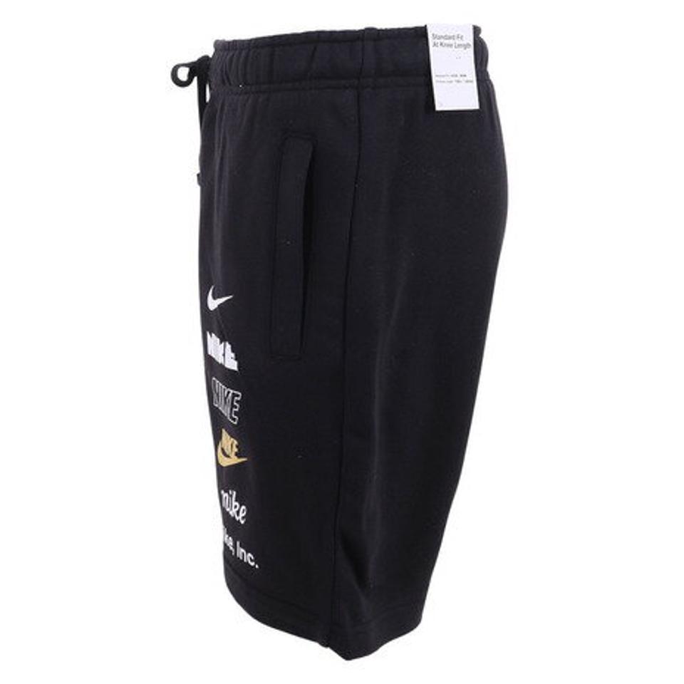 ナイキ（NIKE）（メンズ）ハーフパンツ メンズ 黒 クラブ フリース フレンチ テリー FB8831-010