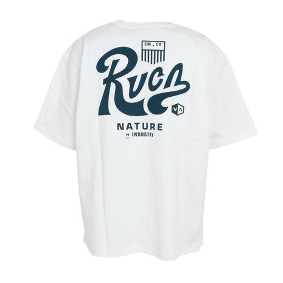 ルーカ(RVCA)(メンズ)半袖Tシャツ メンズ タクティクス BD041269 WHT