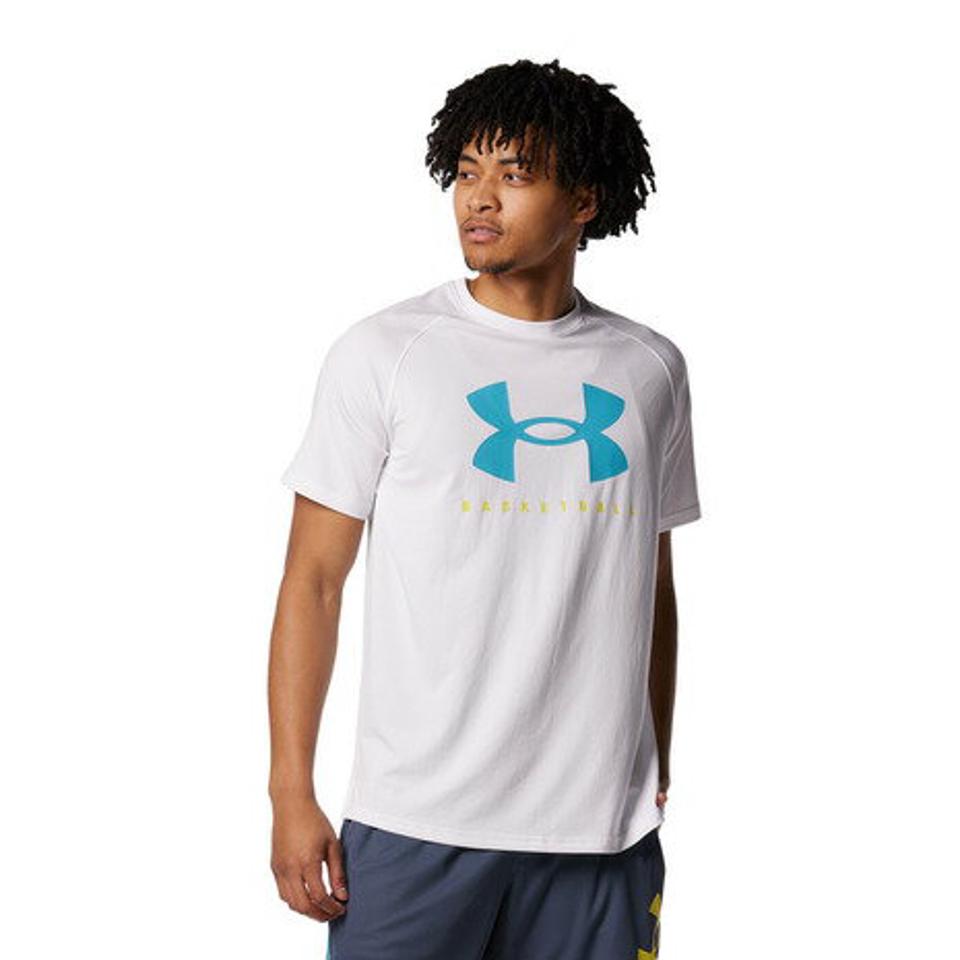 アンダーアーマー(UNDER ARMOUR)(メンズ)バスケットボールウェア テック 半袖Tシャツ 1378325 100