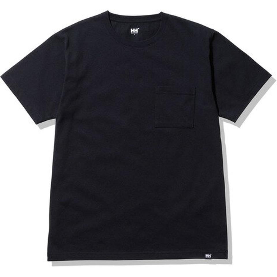 ヘリーハンセン(HELLY HANSEN)(メンズ)半袖Tシャツ ショートスリーブ バックスクエアロゴTシャツ HOE62302WS