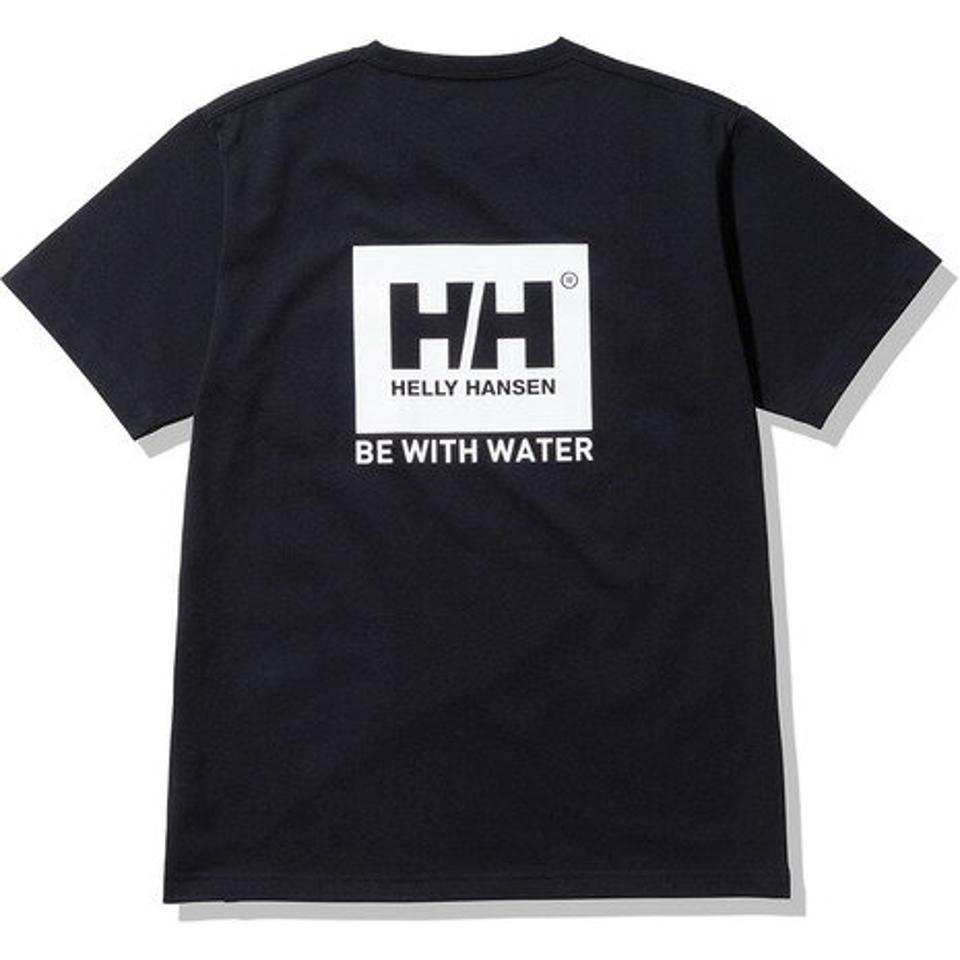 ヘリーハンセン(HELLY HANSEN)(メンズ)半袖Tシャツ ショートスリーブ バックスクエアロゴTシャツ HOE62302WS