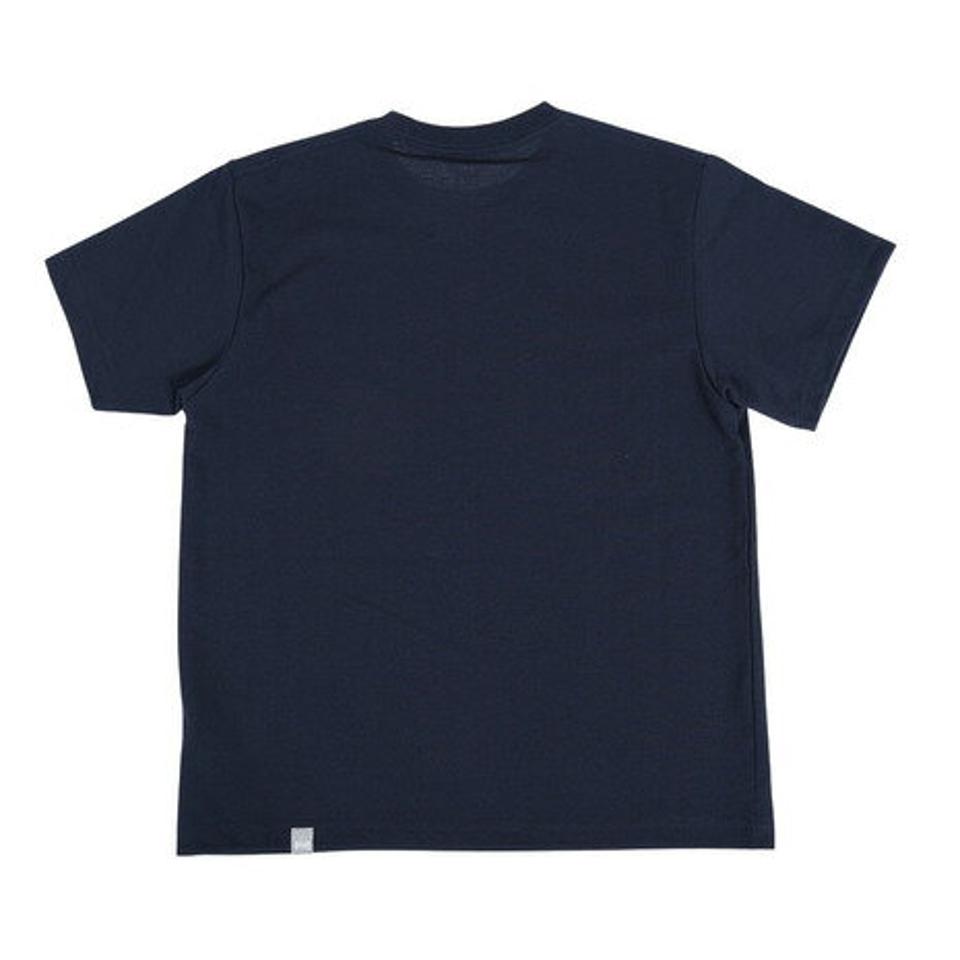 ヘリーハンセン(HELLY HANSEN)(キッズ)ジュニア 半袖Tシャツ ショートスリーブロゴTシャツ HJ62309 DN ネイビー 130 140 150