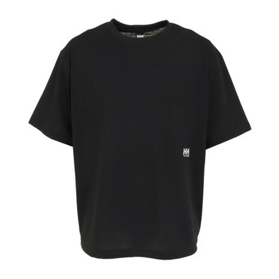 ヘリーハンセン(HELLY HANSEN)(メンズ)半袖Tシャツ S/S ワンポイントT HOE62320 KO ブラック