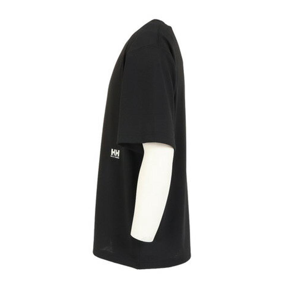 ヘリーハンセン(HELLY HANSEN)(メンズ)半袖Tシャツ S/S ワンポイントT HOE62320 KO ブラック