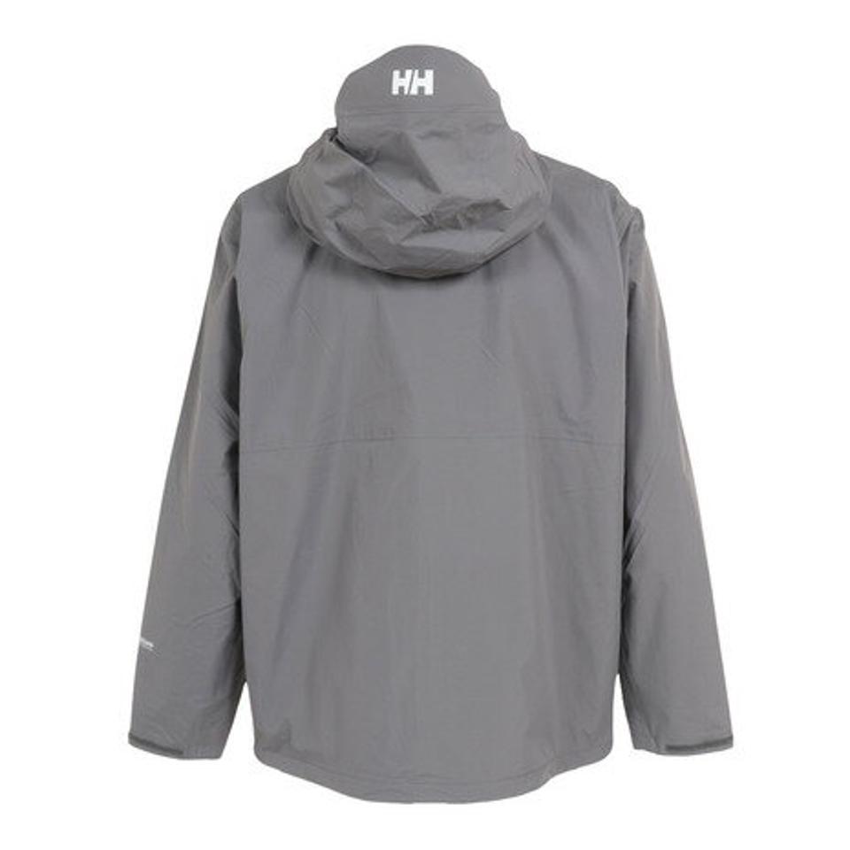 ヘリーハンセン（HELLY HANSEN）（メンズ）レインジャケット ライトアウター ジャケット レイネライトジャケット HOE12312 SY グレー スタッフサック付 防水