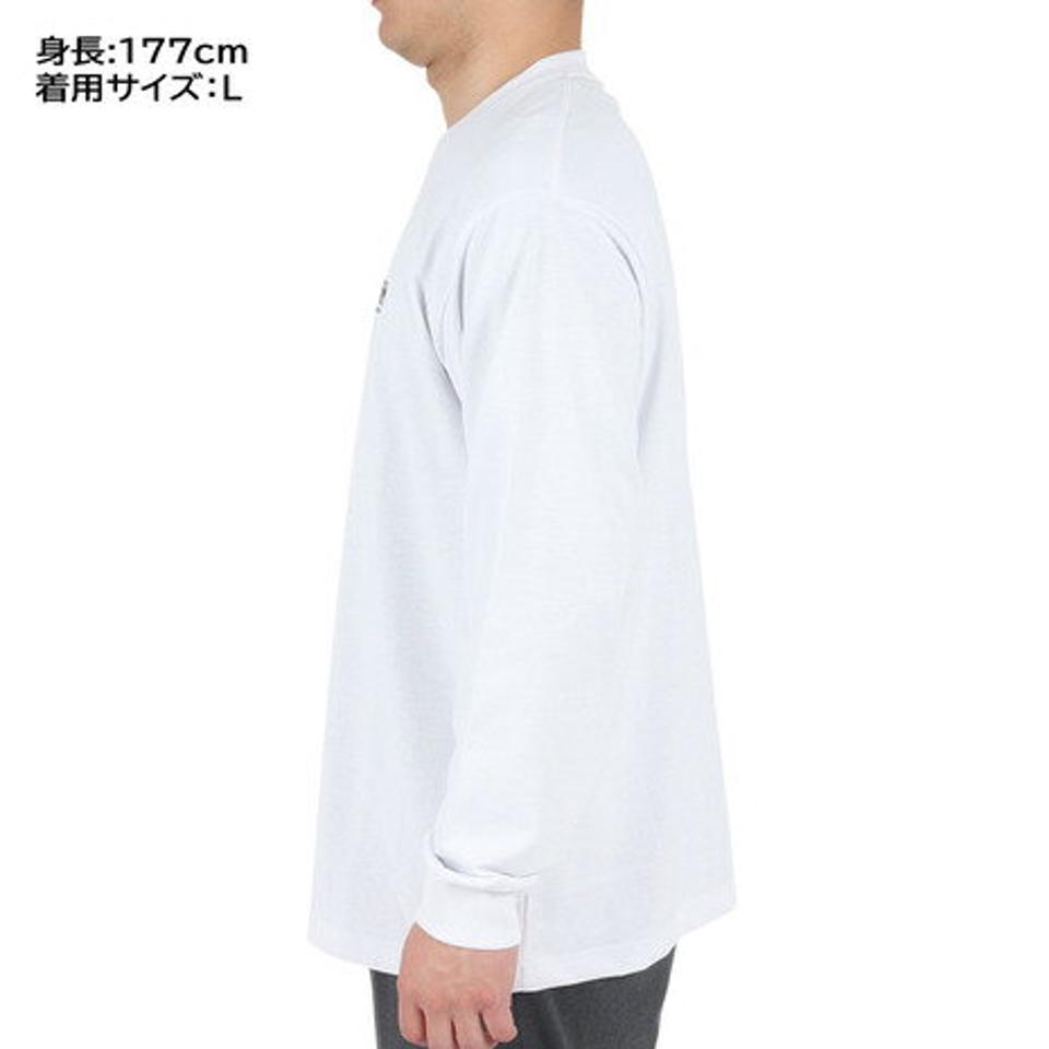 ヘリーハンセン(HELLY HANSEN)(メンズ、レディース)長袖Tシャツ ロンT HHスクエアロゴTシャツ HE32332 CW ホワイト