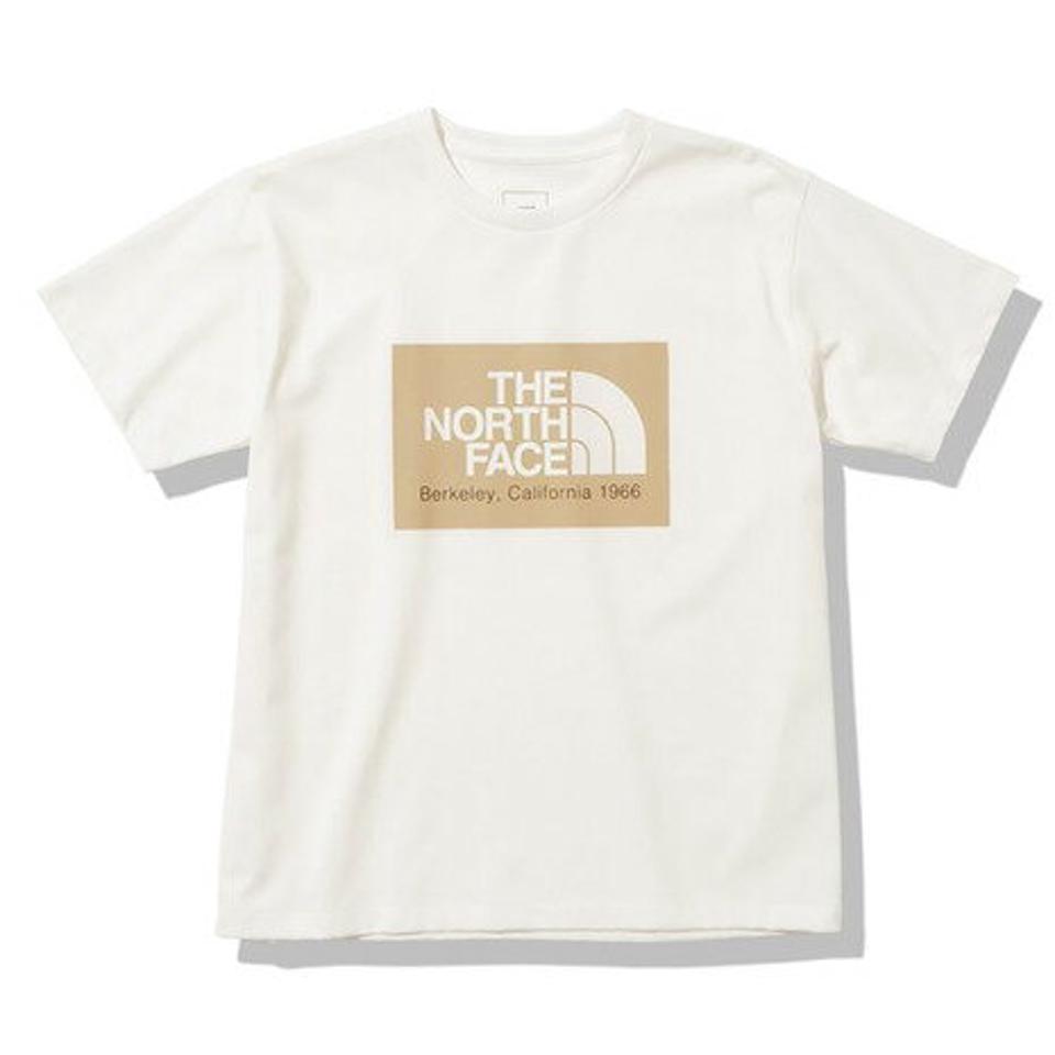 ノースフェイス(THE NORTH FACE)(レディース)半袖Tシャツ ショートスリーブ カリフォルニアロゴTシャツ NTW32355 OW ホワイト