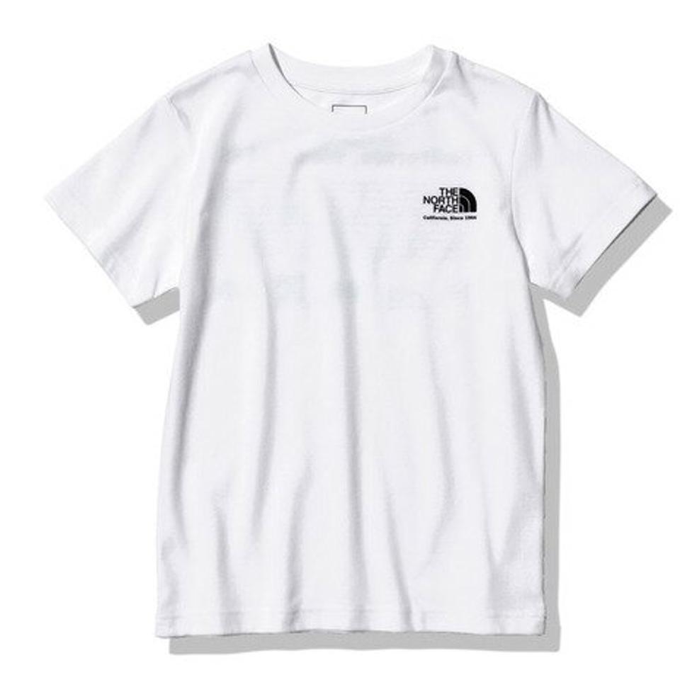 ノースフェイス(THE NORTH FACE)(キッズ)ジュニア 半袖Tシャツ ヒストリカル ロゴTシャツ NTJ32356 W ホワイト