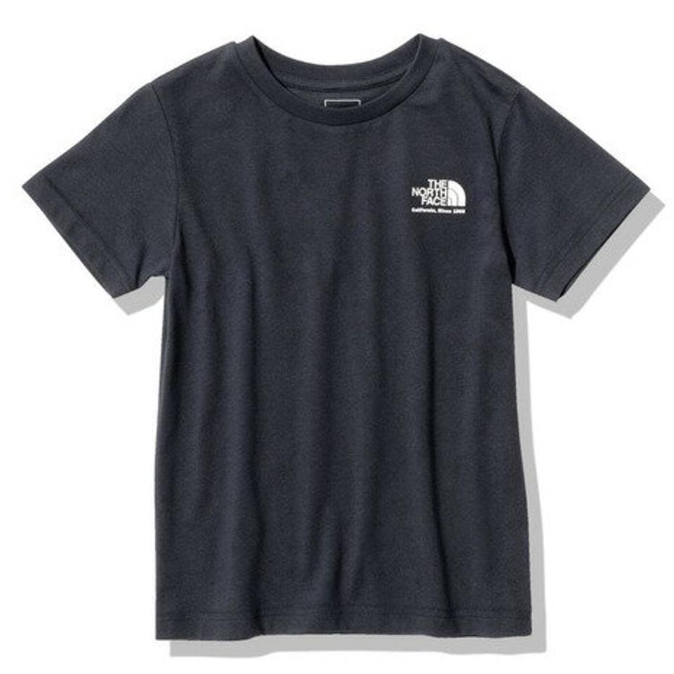 【10%OFFクーポン対象!6/11まで】ノースフェイス(THE NORTH FACE)(キッズ)ジュニア 半袖Tシャツ ヒストリカル ロゴTシャツ NTJ32356 UN ネイビー