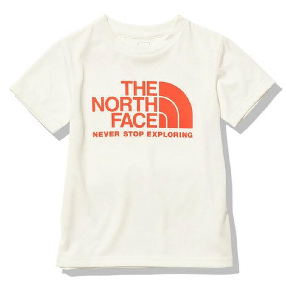 ノースフェイス(THE NORTH FACE)(キッズ)ジュニア 半袖Tシャツ ショートスリーブTNFバグフリーグラフィックロゴTシャツ NTJ32346 OW ホワイト