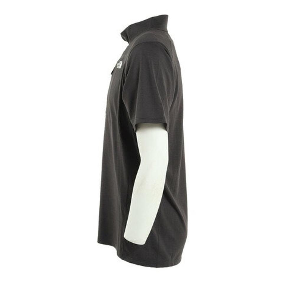 ノースフェイス(THE NORTH FACE)(メンズ)半袖Tシャツ フラッシュドライ 3D ジップアップ NT12202