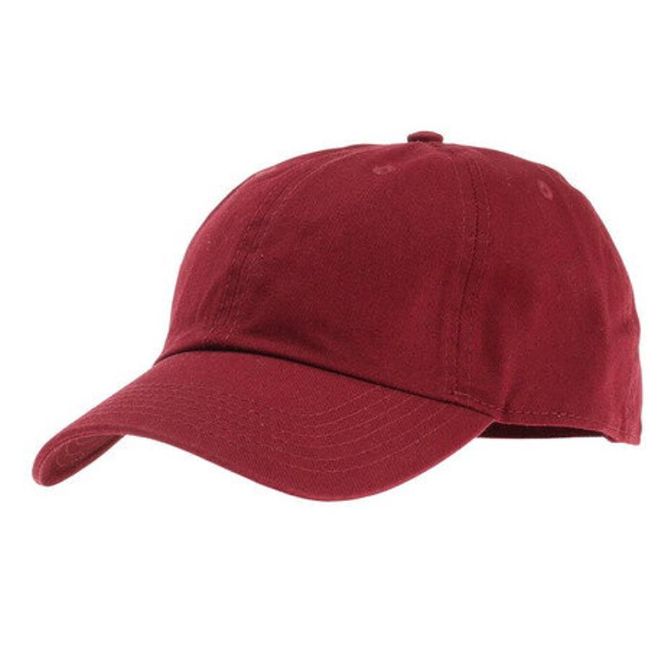 ニューハッタン（Newhattan）（メンズ）ベースボール ロー キャップ ツイル 1428 burgundy 4589682787271