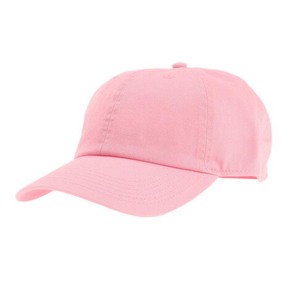 ニューハッタン（Newhattan）（メンズ）ベースボール ロー キャップ ツイル 1412 light pink 4589682787127