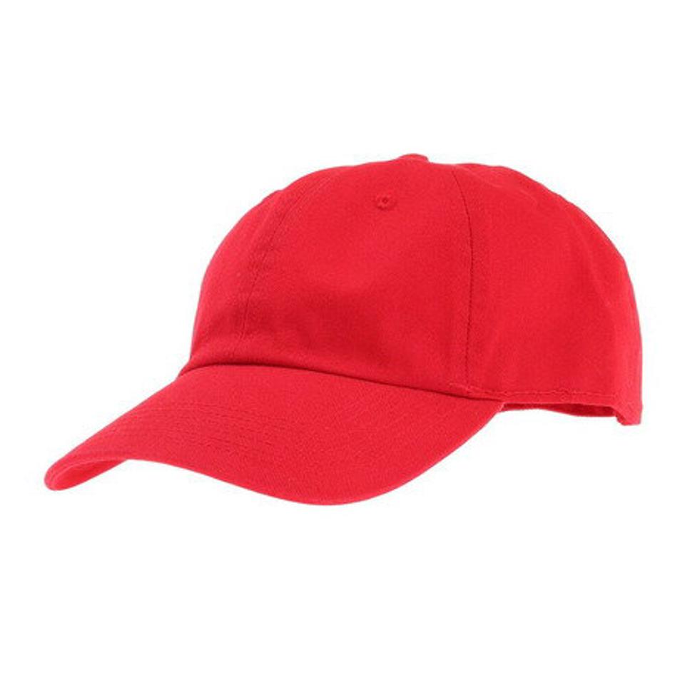 ニューハッタン（Newhattan）（メンズ）ベースボール ロー キャップ ツイル 1403 red 4589682787035