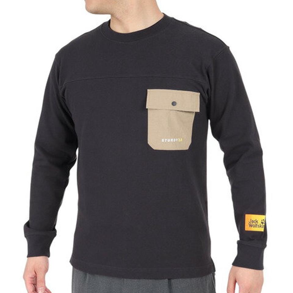 ジャックウルフスキン(JackWolfskin)(メンズ)STURDY SHW ロングスリーブTシャツ 5025381-6350