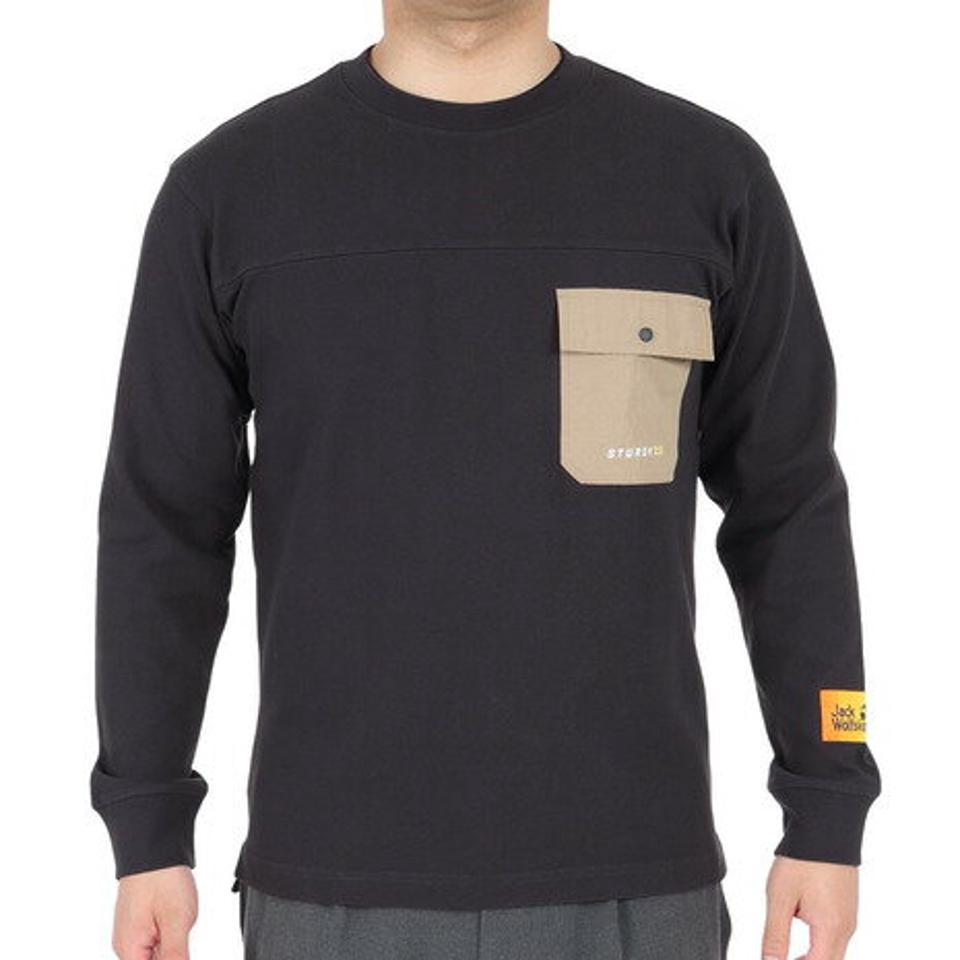 ジャックウルフスキン(JackWolfskin)(メンズ)STURDY SHW ロングスリーブTシャツ 5025381-6350