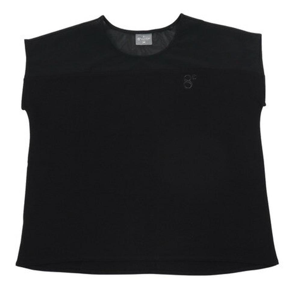 ウィッテム(HUITIEME)(レディース)Tシャツ レディース ハイブリット フレンチクルー 192-26442-019