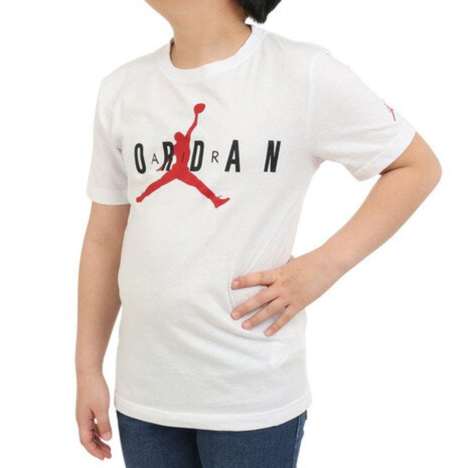 【3/25 24h限定 エントリー＆対象3店舗買い回りで最大P10倍！】ジョーダン（JORDAN）（キッズ）半袖Tシャツ キッズ ビッグ ジョーダン Air Graphic 955175-001.