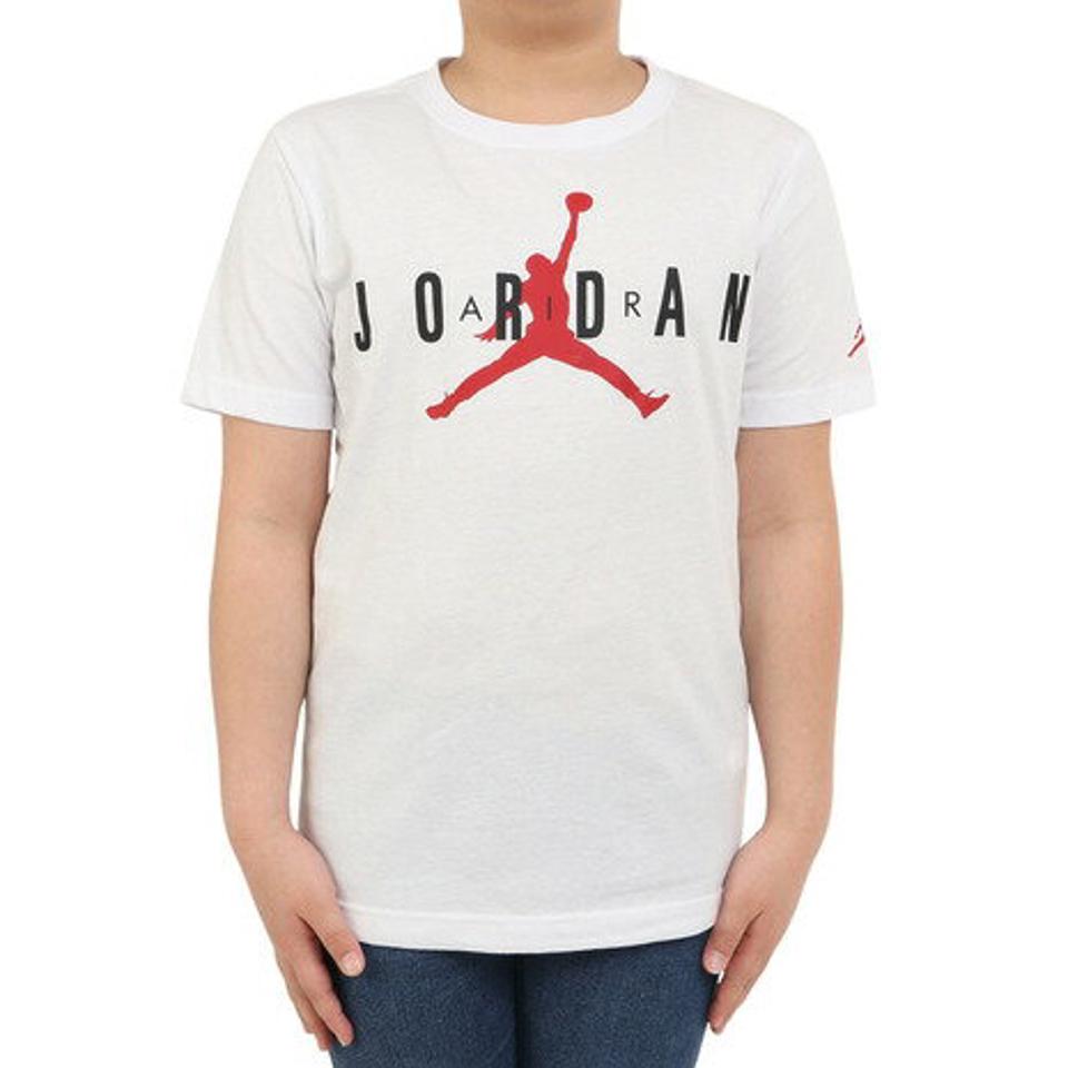 【3/25 24h限定 エントリー＆対象3店舗買い回りで最大P10倍！】ジョーダン（JORDAN）（キッズ）半袖Tシャツ キッズ ビッグ ジョーダン Air Graphic 955175-001.