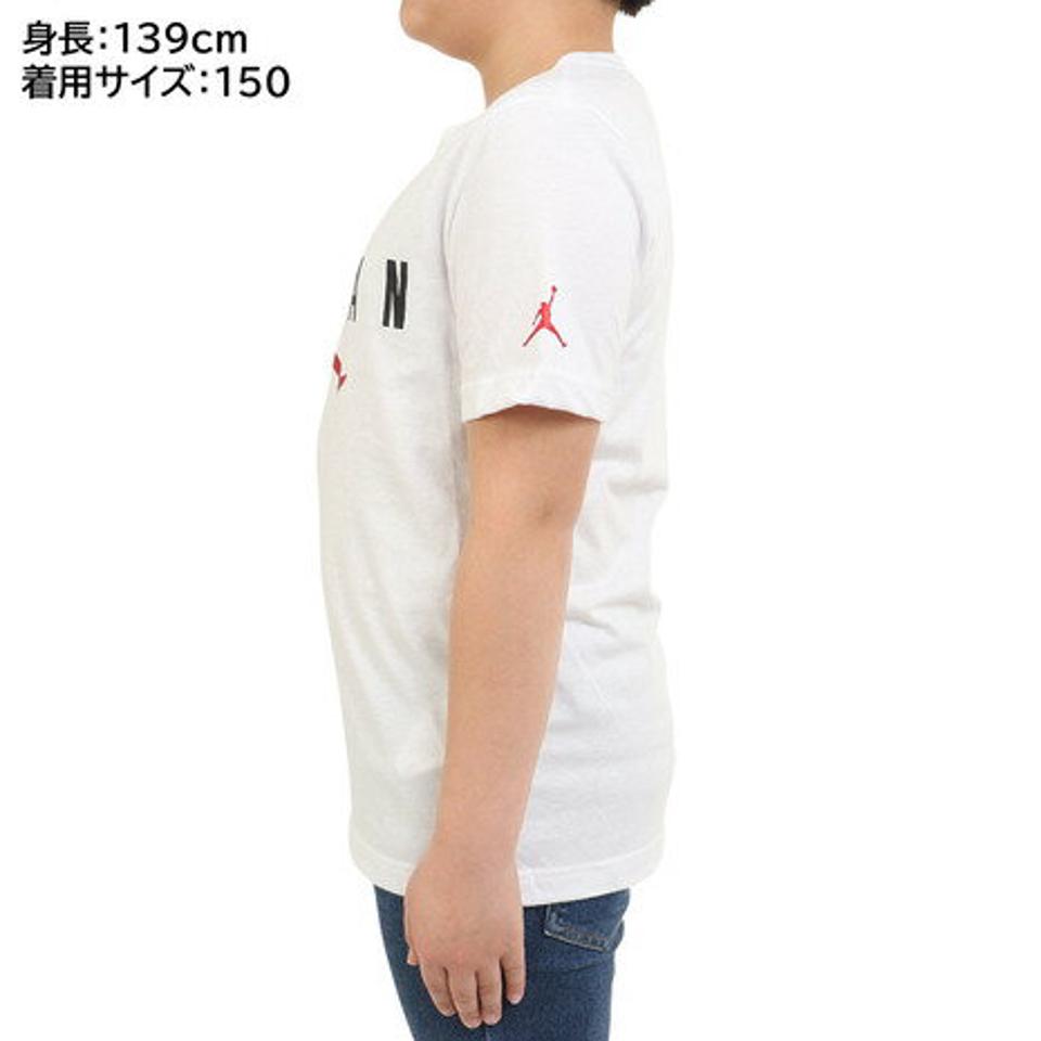 【3/25 24h限定 エントリー＆対象3店舗買い回りで最大P10倍！】ジョーダン（JORDAN）（キッズ）半袖Tシャツ キッズ ビッグ ジョーダン Air Graphic 955175-001.