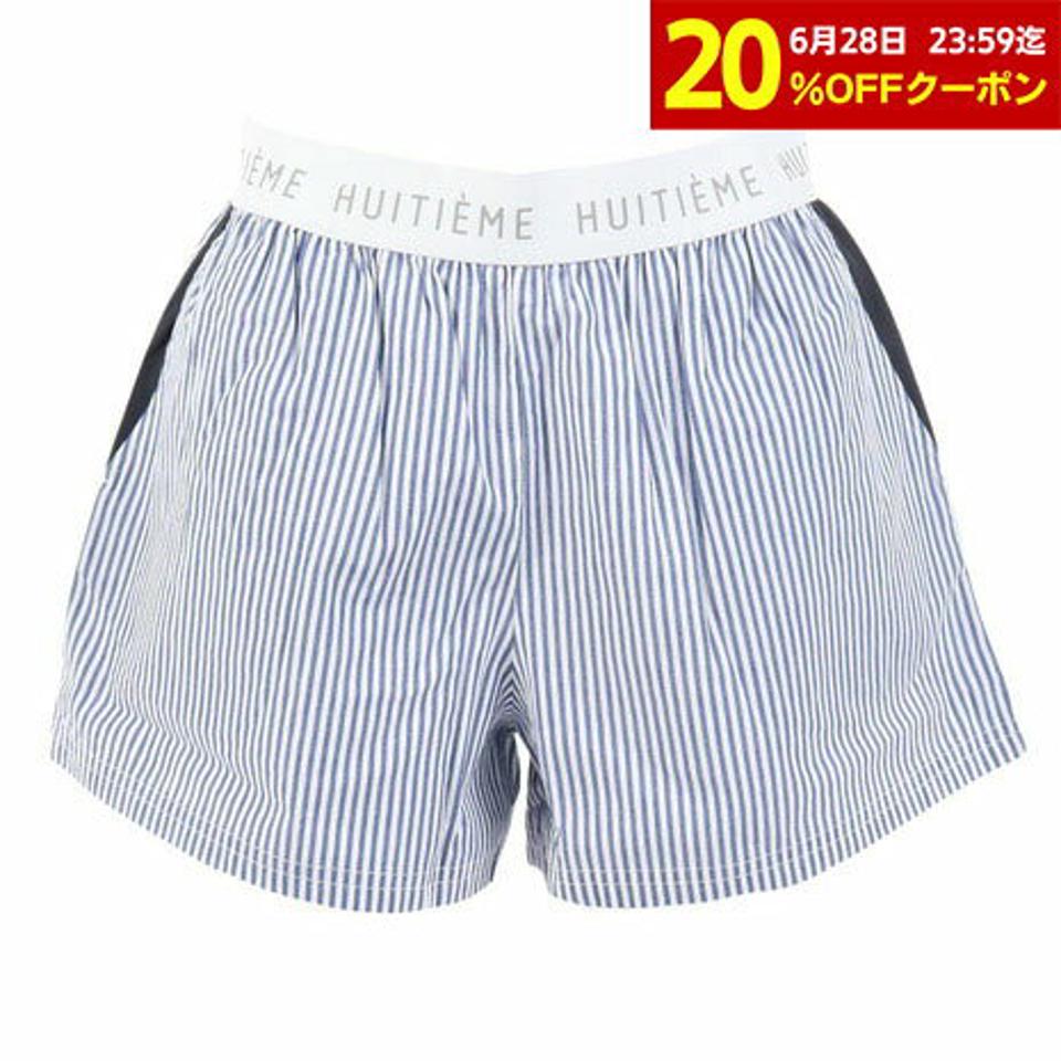 ウィッテム（HUITIEME）（レディース）ショートパンツ レディース ストライプ 192-76441-098