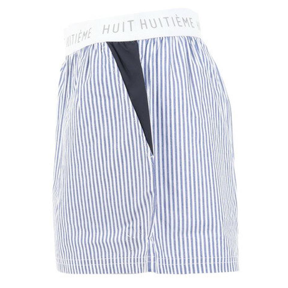 ウィッテム（HUITIEME）（レディース）ショートパンツ レディース ストライプ 192-76441-098