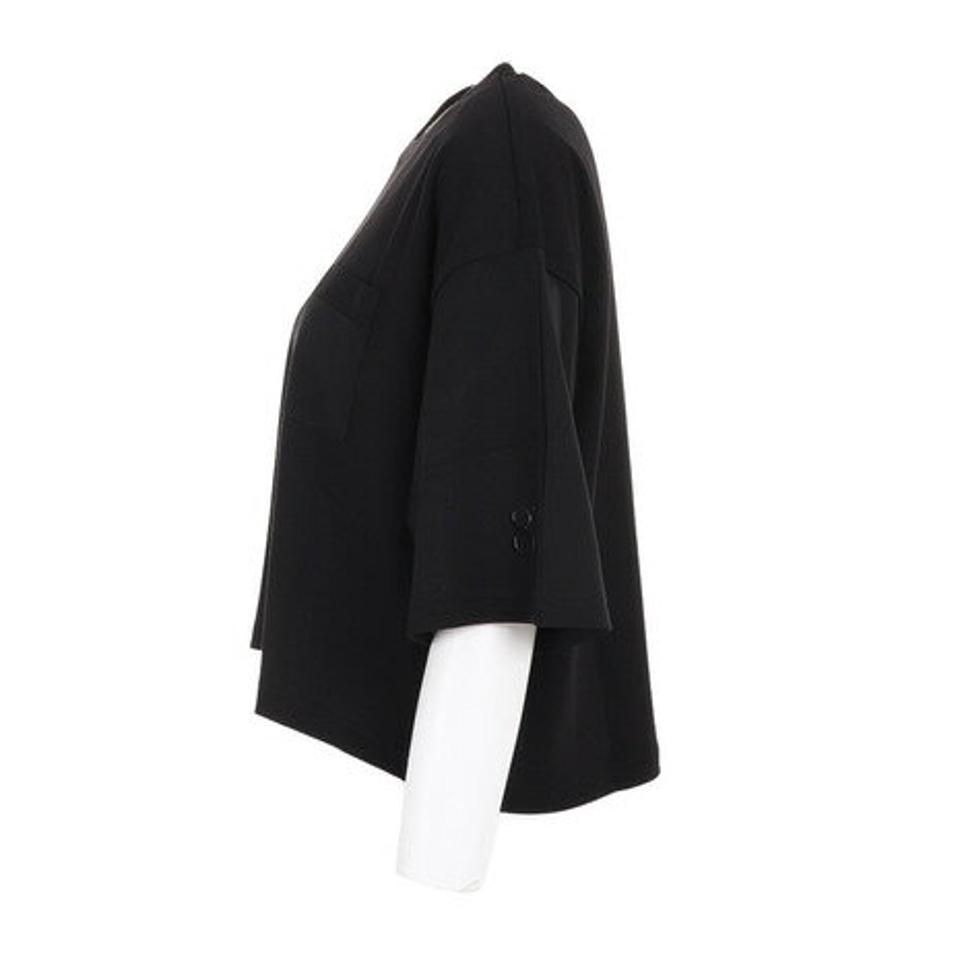 ウィッテム（HUITIEME）（レディース）ショート丈 半袖クルーネックTシャツ 192-26441-019